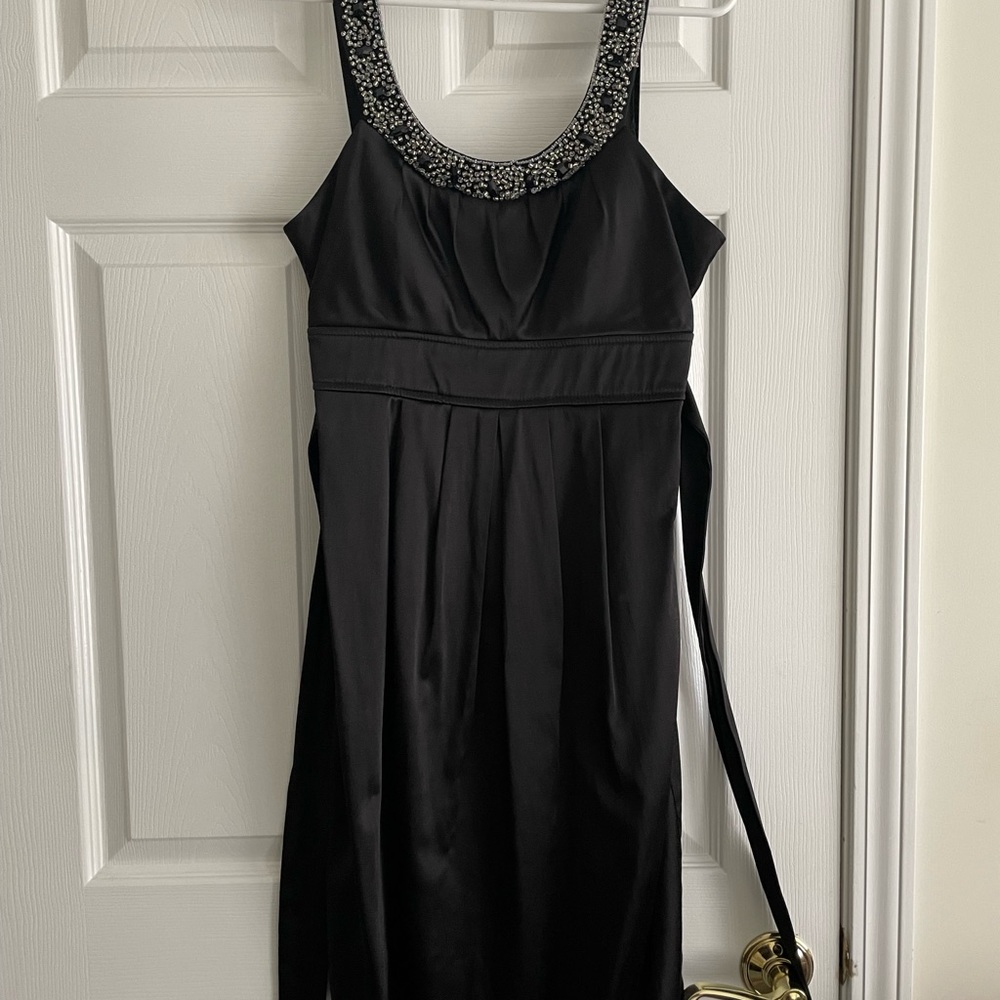 David’s Bridal Black Cocktail Dress